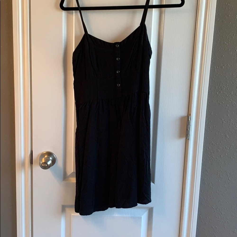 Express black summer dress